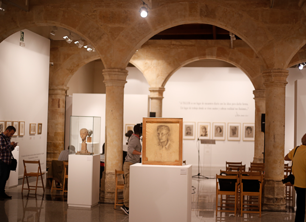 El abuelo Gaspar, 1961. Retratos. Venancio Blanco. Sala de exposiciones de Santo Domingo de la Cruz. Octubre 2016-Abril 2017
