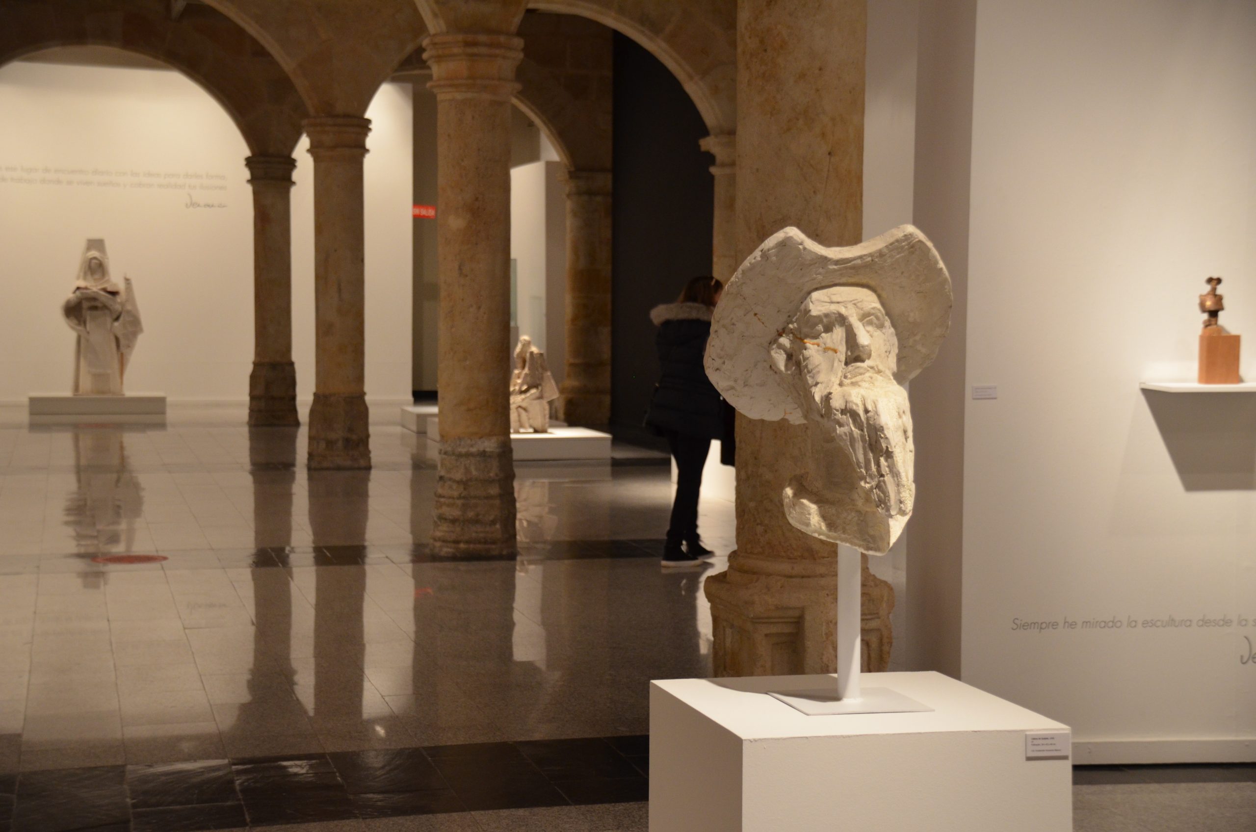 Quijote. Exposición Una Mirada Sincera. Venancio Blanco. Enero - Junio 2022. Sala de exposiciones Santo Domingo de la Cruz, Salamanca