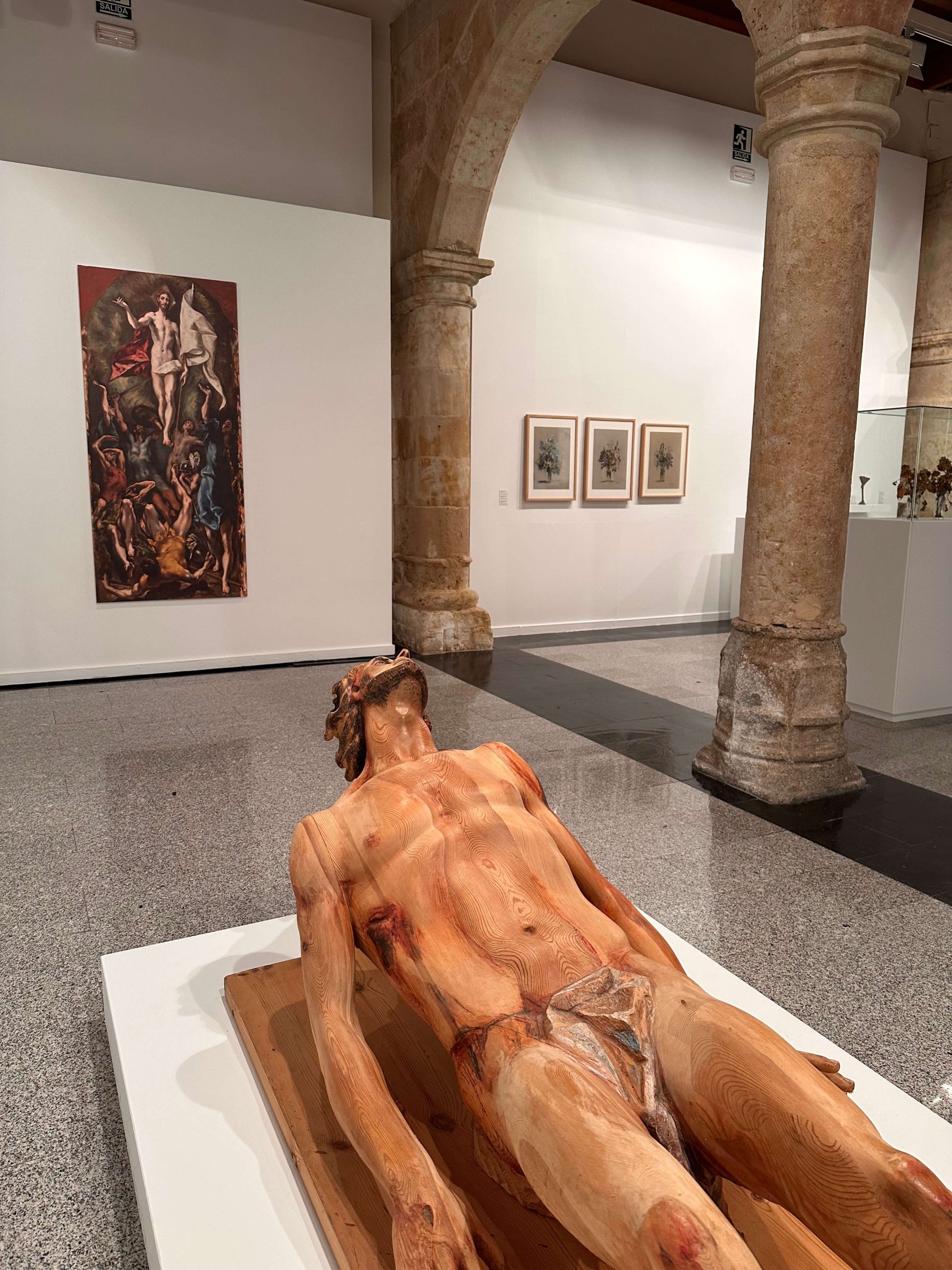Cristo vuelve a la vida. Latencia de realismo. Venancio Blanco. Julio 2025 – Enero 2026. Sala de Exposiciones Santo Domingo de la Cruz, Salamanca