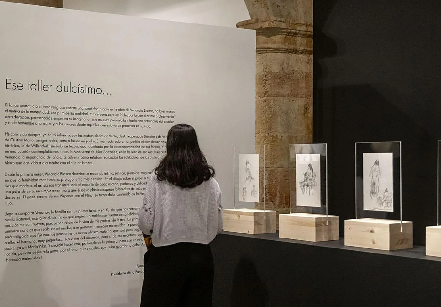 Exposición. Algunas Madres. Venancio Blanco. Febrero - Julio 2025. Sala de Exposiciones Santo Domingo de la Cruz, Salamanca