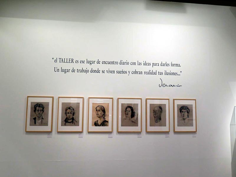 Composición. Retratos. Venancio Blanco. Sala de exposiciones de Santo Domingo de la Cruz. Octubre 2016-Abril 2017
