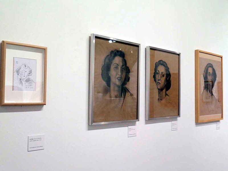 Retratos de María Pilar. Retratos. Venancio Blanco. Sala de exposiciones de Santo Domingo de la Cruz. Octubre 2016-Abril 2017